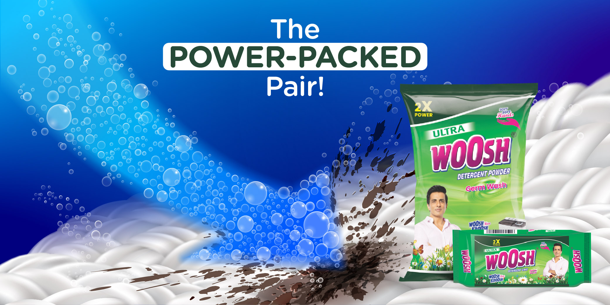 Buy Woosh Ultra Khushbudar Washing Powder 1 kg Online at Best Prices in  India - JioMart.